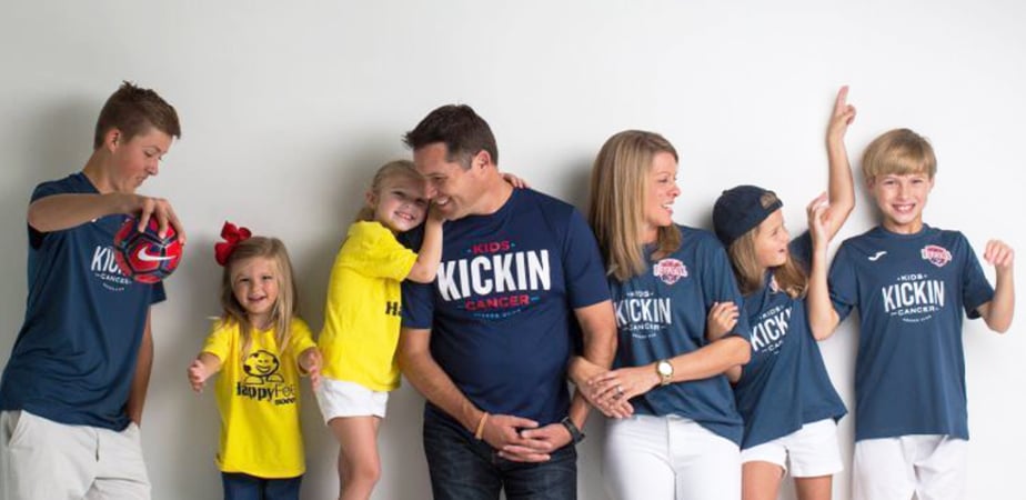 cancer kickers clothier family