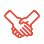 community cancer kickers value handshake icon