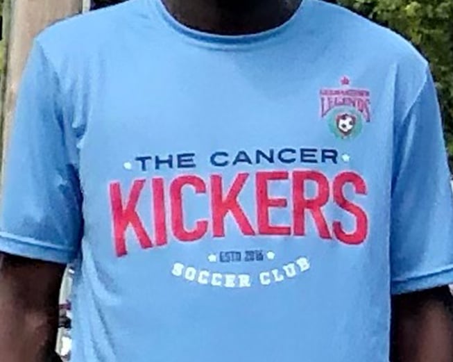 custom supporters club team jersey with team patch